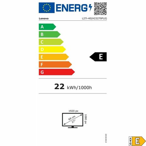 Gaming monitor Lenovo L27i-40 27" Full HD 2