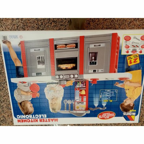 Speelgoedkeuken Moltó Masterkitchen 150 x 34 x 102 cm 15168 7