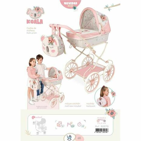 Poppenwagen Decuevas Koala 42 x 80 x 81 cm 5