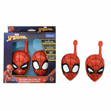 Walkie Talkie Spider-Man Lexibook 3D 2