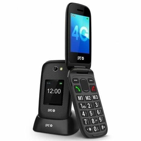 Senioren Telefoon SPC 2337N Zwart 128 GB 2,8" 2