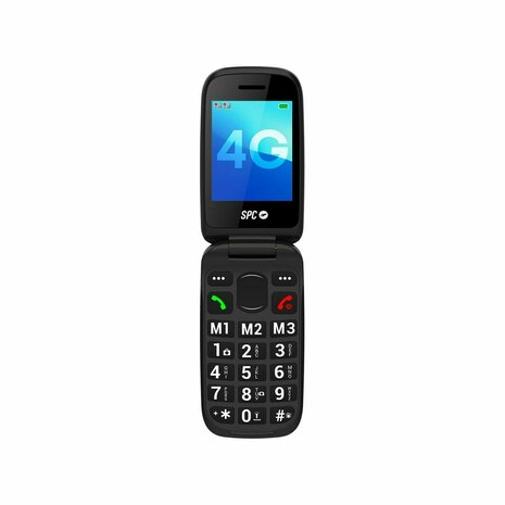 Senioren Telefoon SPC 2337N Zwart 128 GB 2,8" 7
