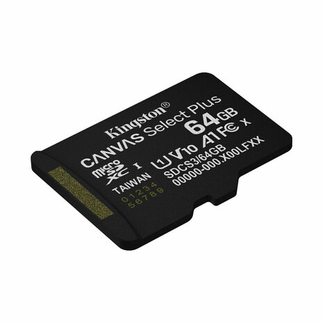 Micro SD kaart met adapter Kingston SDCS3/64GBSP 64 GB 4