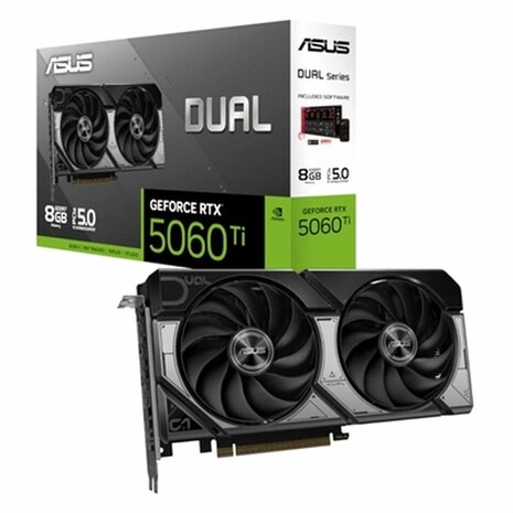 Videokaart Asus 90YV0MP2-M0NA00 geforce rtx 5060 ti 8 GB GDDR6 GDDR7 2