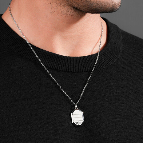 Heren ketting Police PEAGN0033304 Zilverkleurig 5