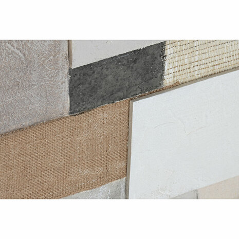 Canvas Home ESPRIT Wit Beige Abstract Stads 150 x 3 x 50 cm (2 Stuks) 3