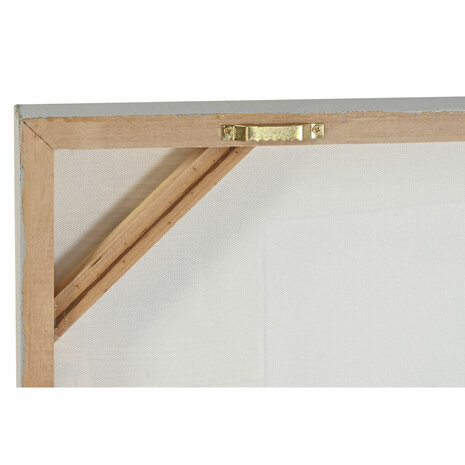 Canvas Home ESPRIT Wit Beige Abstract Stads 150 x 3 x 50 cm (2 Stuks) 4