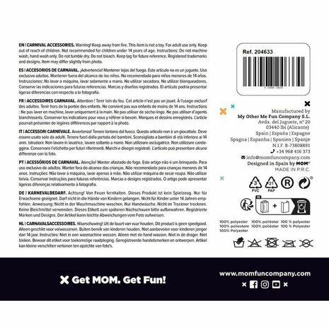 Pruik My Other Me Blauw 2