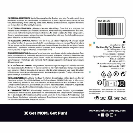 Pruik My Other Me Paars 2