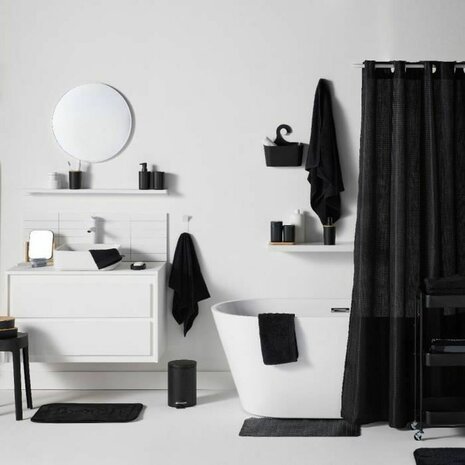 Badset TODAY HOY Zwart Plastic Modern (6 Stuks) 3