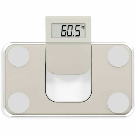 Digitale Personenweegschaal Livoo DOM532C Crème Gehard glas 180 kg 2
