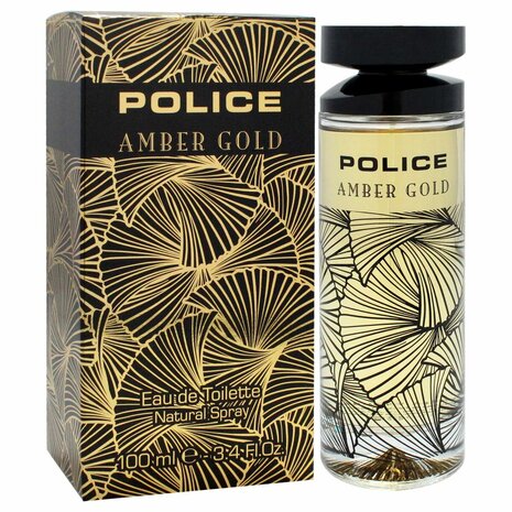 Damesparfum Police Amber Gold EDT 100 ml 3