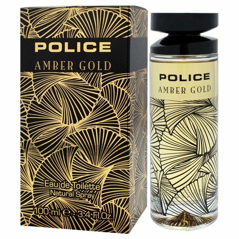 Damesparfum Police Amber Gold EDT 100 ml 4