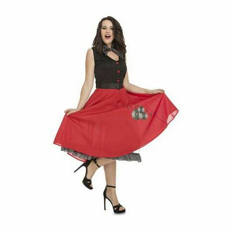 Kostuums voor Volwassenen My Other Me Chica Ye-Ye Zangeres - Maat: M/L - Maat: M/L 1