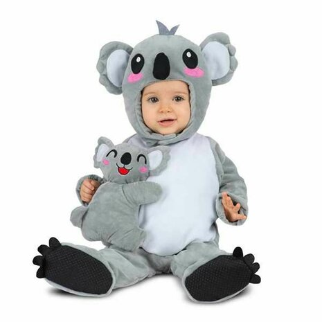 Kostuums voor Baby&apos;s My Other Me Grijs Koala 4 Onderdelen - Maat: 24-36 maanden - Maat: 24-36 maanden 1