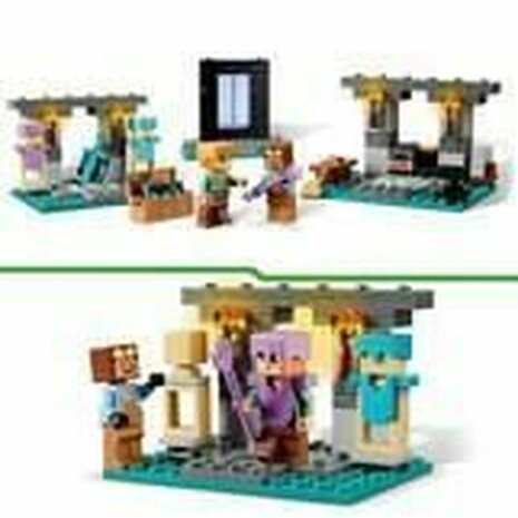 Playset Lego Minecraft: The Armoury 4