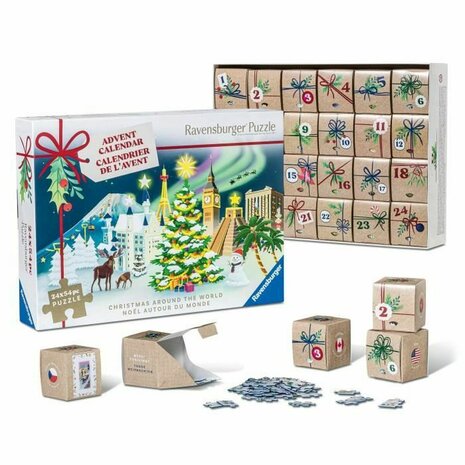 Puzzel Ravensburger Advent Calendar 54 Onderdelen 3