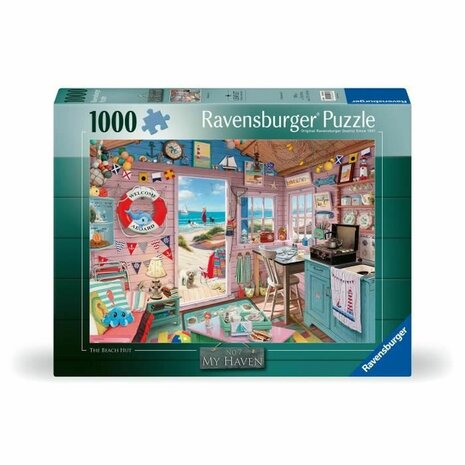 Puzzel Ravensburger Cabaña de la Playa 1000 Onderdelen 1