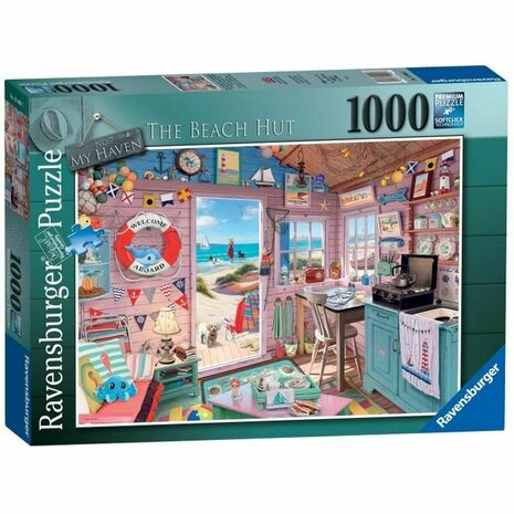 Puzzel Ravensburger Cabaña de la Playa 1000 Onderdelen 2