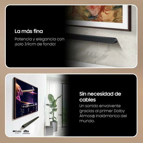 Soundbar Samsung HW-S700D/ZF Zwart 7