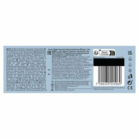 Elektrische haarverwijderaar Braun Silk Epil 5 Wit 6