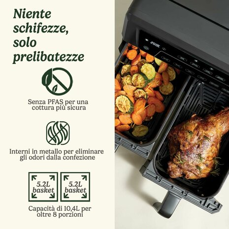 Airfryer Cuisinart Zwart 2400 W 8