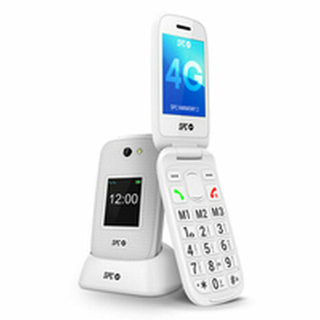 Senioren Telefoon SPC 2337B Wit 128 GB 2,8" 2