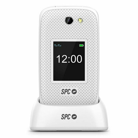 Senioren Telefoon SPC 2337B Wit 128 GB 2,8" 3