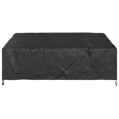 Tuinbankhoes Zwart 220 x 100 x 89 cm 420D oxford stof 5