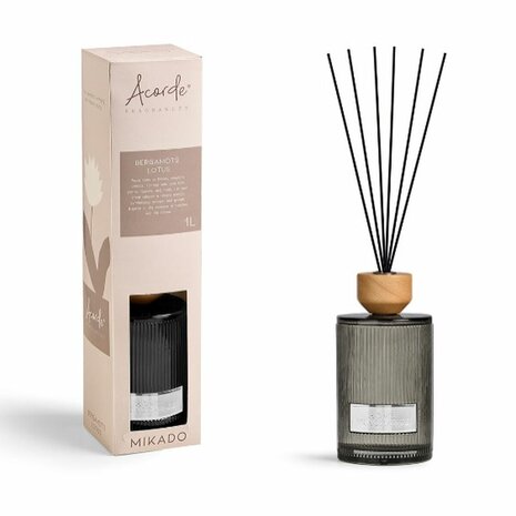 Geurstokjes Acorde BERGAMOTS LOTUS 1 L (4 Stuks) 4