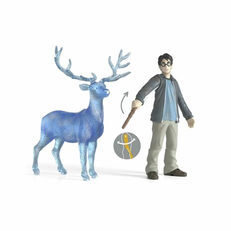 Actiefiguur Schleich Harry Potter Figurines and his Patronus 2