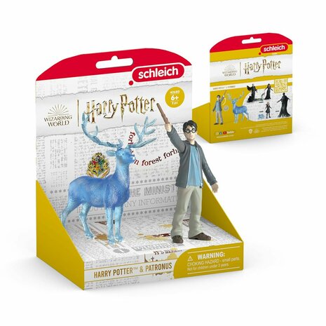 Actiefiguur Schleich Harry Potter Figurines and his Patronus 4