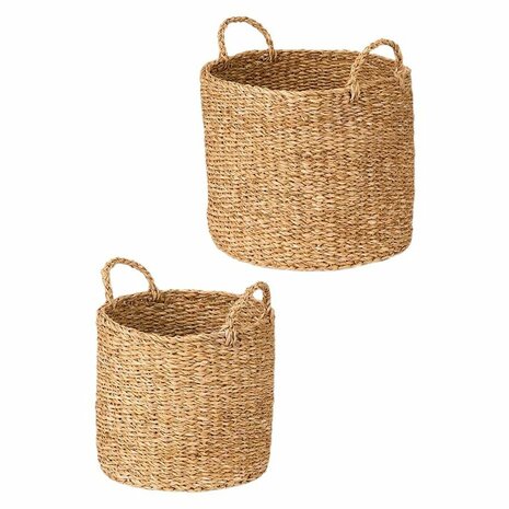 Mandenset Gift Decor Bruin Zeealgen 2 Onderdelen (2 Stuks) 3