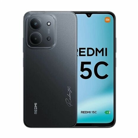 Smartphone Xiaomi Redmi 15C 6.9" MediaTek Helio G81 4 GB RAM 128 GB Zwart 2