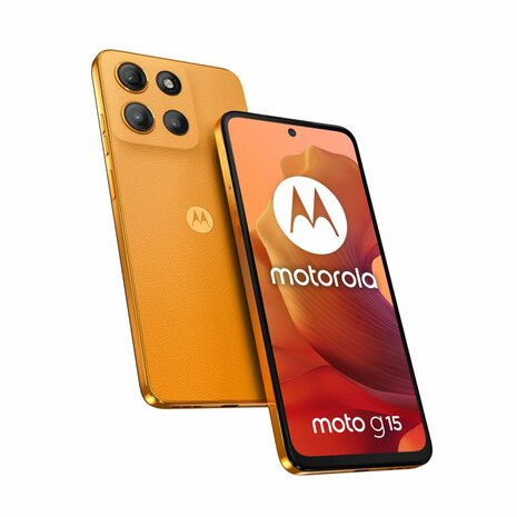 Smartphone Motorola PB6E0002SE 6,72" 8 GB RAM 128 GB Oranje 1