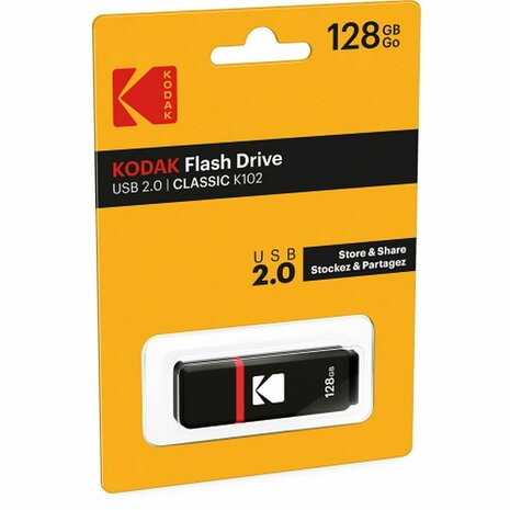Micro SD kaart met adapter Kodak EKMMD128GK102 2