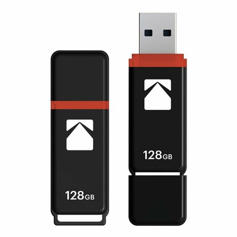 Micro SD kaart met adapter Kodak EKMMD128GK102 3