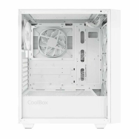 ATX Semi-toren BehuizingCoolBox COO-CHA-GA300W-0 Wit 7