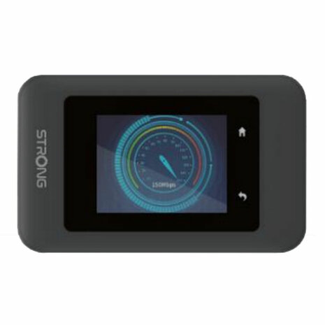 Router STRONG 4G+ LTE MiFi Hotspot Router Wi-Fi 1200 Zwart USB USB-C 3.2 Gen 1 (3.1 Gen 1) Wi-Fi 5 GHz 1