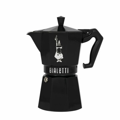 Percolator Bialetti MOKA EXCLUSIVE Zwart Aluminium 6 Kopjes 2