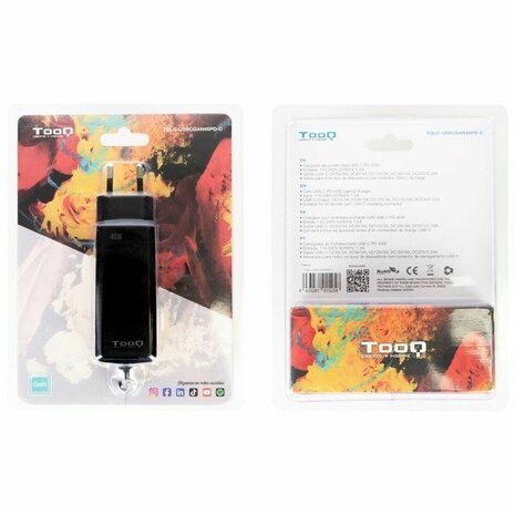 Laptop oplader TooQ TQLC-USBCGAN45PD-C 45 W 4