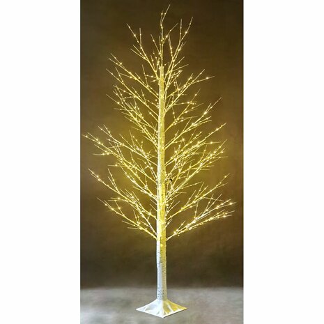 Kerstboom Home ESPRIT Wit Metaal 22 x 22 x 180 cm 1