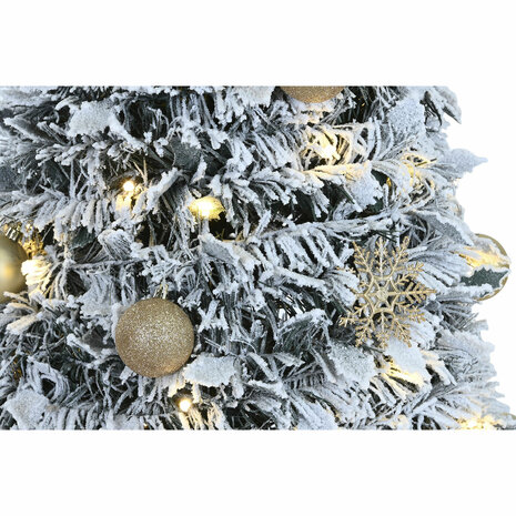 Kerstboom Home ESPRIT Gouden PVC Besneeuwd 3