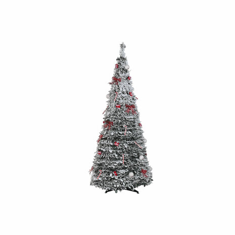 Kerstboom Home ESPRIT Wit Rood PVC Besneeuwd 7