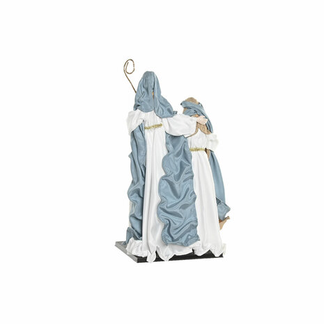 Kerststal set Home ESPRIT Blauw Wit 27 x 24 x 50 cm 3