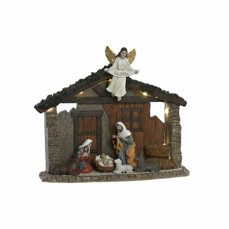 Kerststal set Home ESPRIT Multicolour Hars 1