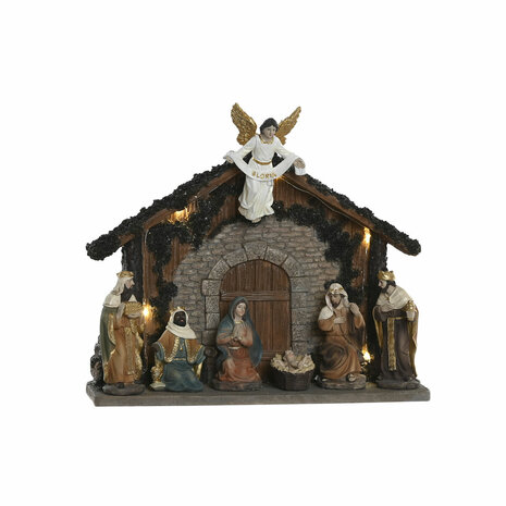 Kerststal set Home ESPRIT Multicolour Hars 1
