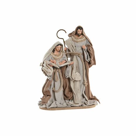 Kerststal set Home ESPRIT Bruin Beige Hars 5