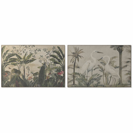 Schilderij Home ESPRIT Spar 120 x 3,5 x 80 cm 1