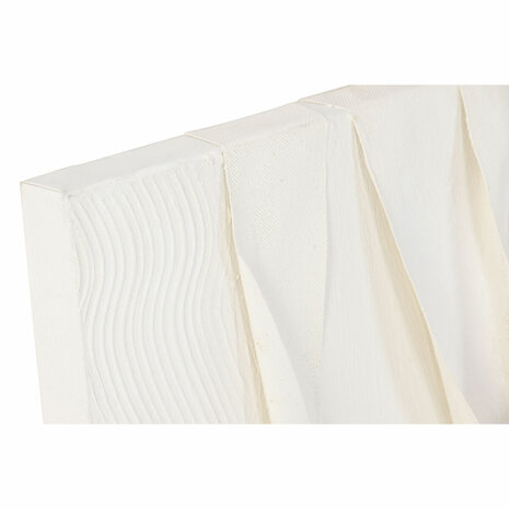 Canvas Home ESPRIT Wit Abstract Scandinavisch 60 x 3,5 x 60 cm (2 Stuks) 2